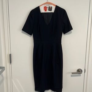 Navy jcrew dress